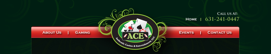 black jack roulette, poker, texas hold 'em, three card poker